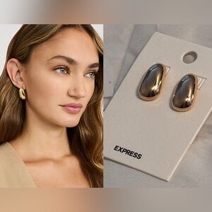 NWT Express Gold Drop Earrings